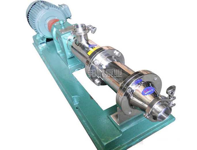 G型不銹鋼衛生級螺桿泵